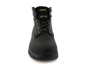 Stanley Mens Safety Boots Hartford Leather Lace Up black