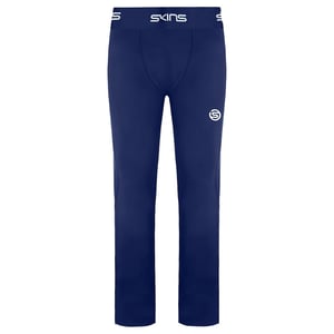Skins Series-1 Stretch Waist Navy Blue Mens Long Tights Leggings SO00100019010