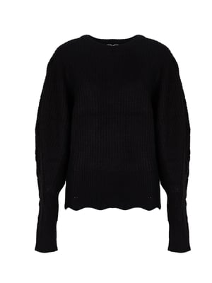 Silvian Heach Pullover Joconde Dam Svart