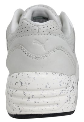 Puma R698 ROXX Whisper White Heren Lace Up Trinomic Trainers 360857 03 B1C