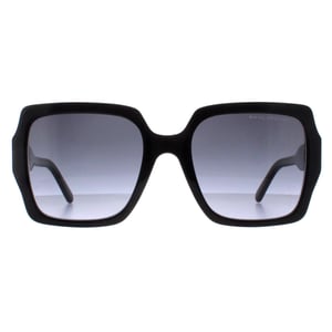 Marc Jacobs Cat Eye Womens Shiny Black Dark Grey Gradient MARC 731/S