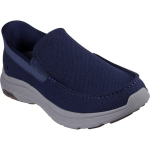 Skechers Pollard Wilfred Textiel Heren Navy Loafers