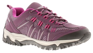 Hi-Tec Jaguar Polyester Dames Italiaanse Pruim/festival Fuchsia Wandelschoenen