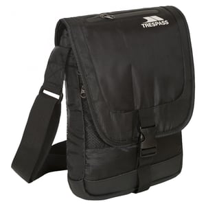 Trespass Strapper Shoulder Bag (2.5 Litres) (Black)