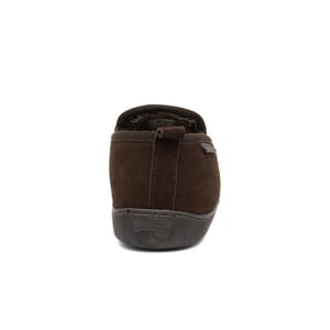 Hush Puppies Mens Arnold Slip On Leather Slipper (Brown)