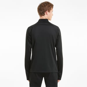 PUMA Mens teamLIGA Quarter-Zip Football Top