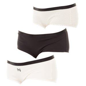Pack-3 Lot New York Culottes med innerfoder D4C20 kvinna