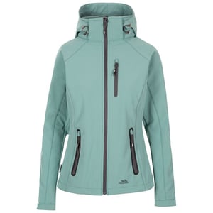 Trespass - Dames Bela II Waterbestendige Softshell Jas (Wintergroene nevel)