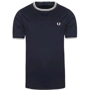 Fred Perry Twin Tipped T-Shirt In Black