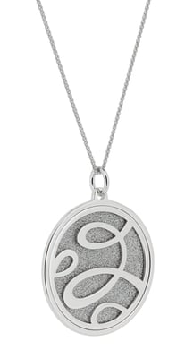 Orphelia 'Serena' Dames 925 Zilveren Ketting met Hanger - Zilver ZH-7096