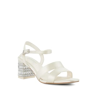 Dune Ladies Matrimonie - Jewel Embellished Block Wedding Heels
