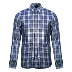 Fred Perry Black Long Sleeve Shirt