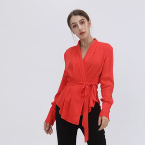 Blus med omlott