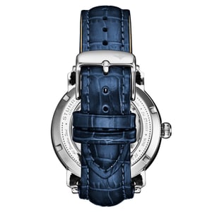 Celestial Timekeeper 1017 Dual Time Automatic Skeleton Watch