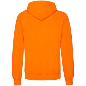 Fruit of the Loom Volwassenen Unisex klassiek sweatshirt met capuchon (Oranje)