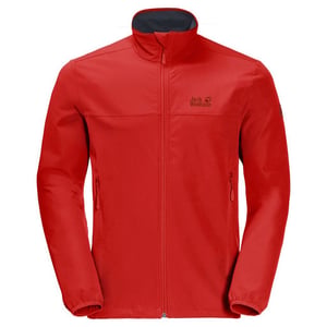 Jack Wolfskin Crestview Röd jacka för herrar