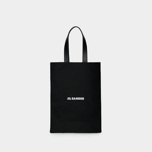 Bokhandväska - Jil Sander - Bomull - Svart