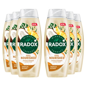 Mineral Therapy Feel Nourished 'Shower Cream' 450ml 6pk