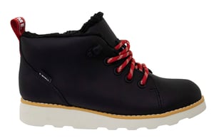 Clarks Tor Hiker Kids Black Boots