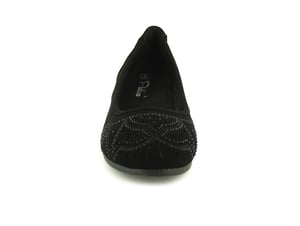 Platino Womens Shoes Wedges Tasha Slip On black