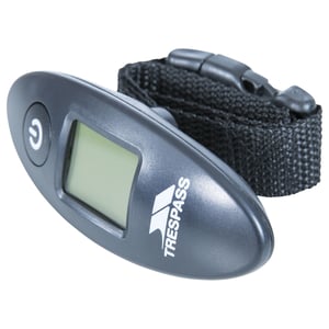 Trespass Allowance Digital Luggage Scale (Black)