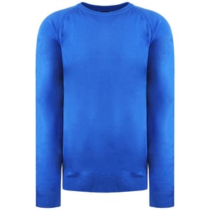 Island Green Raglan Heren Marine Trui