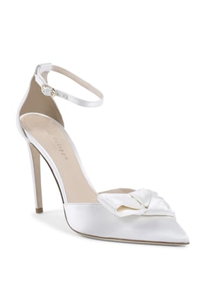 Linda - Ankle Strap Heel Sandal Ivory