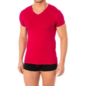Heren-T-shirt met korte mouwen en V-hals 110810-8P717