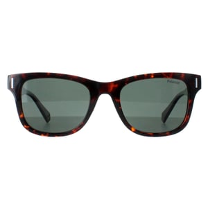 Polaroid Rectangle Unisex Havana Green Polarized PLD 6206/S