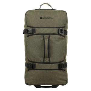 Mountain Warehouse Wander 100L 2-wielige koffer (Kaki Groen)