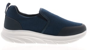 Focus Mens JerseyTrainers Comfy Wilkie Slip On navy