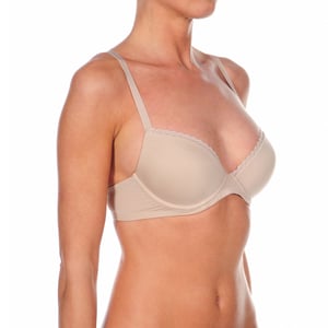 NURIA Damen-Push-up-BH aus Mikrofaser mit Bügel und Körbchen