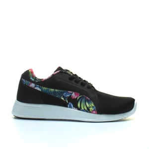 Puma ST Trainer Evo Grafic Zwart Bloemen Lace Up Heren Hardlooptrainers 362212 01