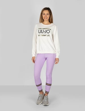 Trussardi Sport Legginsy Dam Lila
