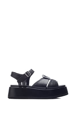 Pippaa Black Sandals