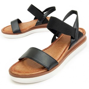 Montevita klack sandal Silia8 i svart