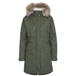 Trespass - Dames Faithful Waterdichte Jas (Groen)