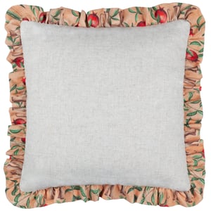 Wylder Tropics Okara Elephant Printed Ruffle Cushion Cover