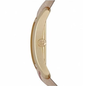 Burberry BU9407 25mm Gouden Kast Leren Dameshorloge