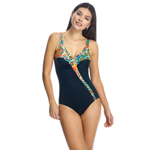 V-neck swimsuit W240971 woman