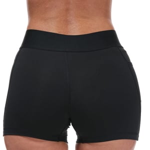 Women's adidas Techfit 3 Inch Short Tights in Black-White