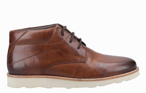 Hush Puppies Kennedy Leather Memory Foam Mens Boots