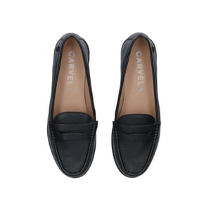 Carvela Leather Crackle Loafers
