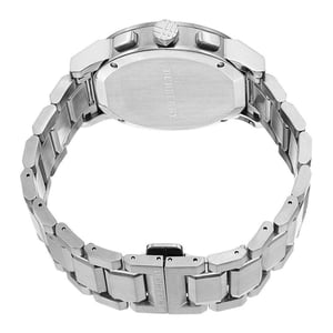 Burberry BU9350 Large Check herrklocka med armband i rostfritt stål