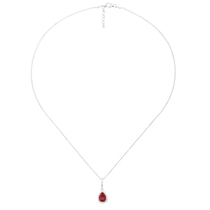 Orphelia 'Enora' Dames 925 Sterling Zilveren Ketting met Hanger - Zilver ZH-7226/RU