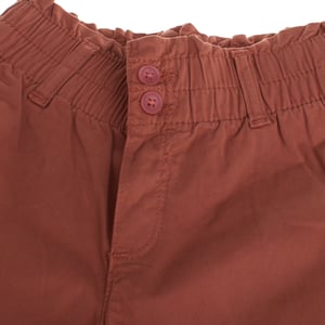 Straight gathered trousers 416204 girls