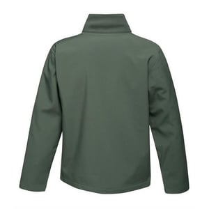 Regatta Standout Mens Ablaze Printable Softshell Jacket (Dark Spruce/Black)