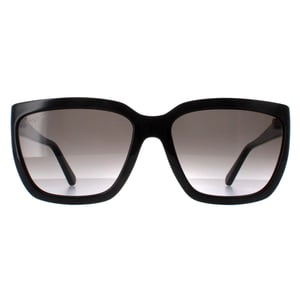 Salvatore Ferragamo SF1018S 001 zwart grijs gradiÃ«nt zonnebril