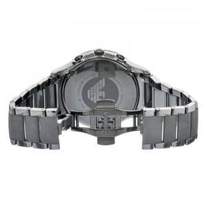 Emporio Armani AR1452 Heren Chronograaf Horloge Ceramica Zwart