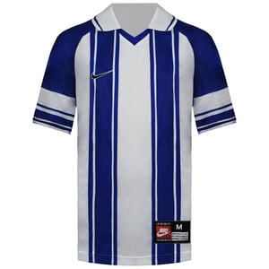 Nike Gestreept T-shirt Wit/Blauw voor kinderen
